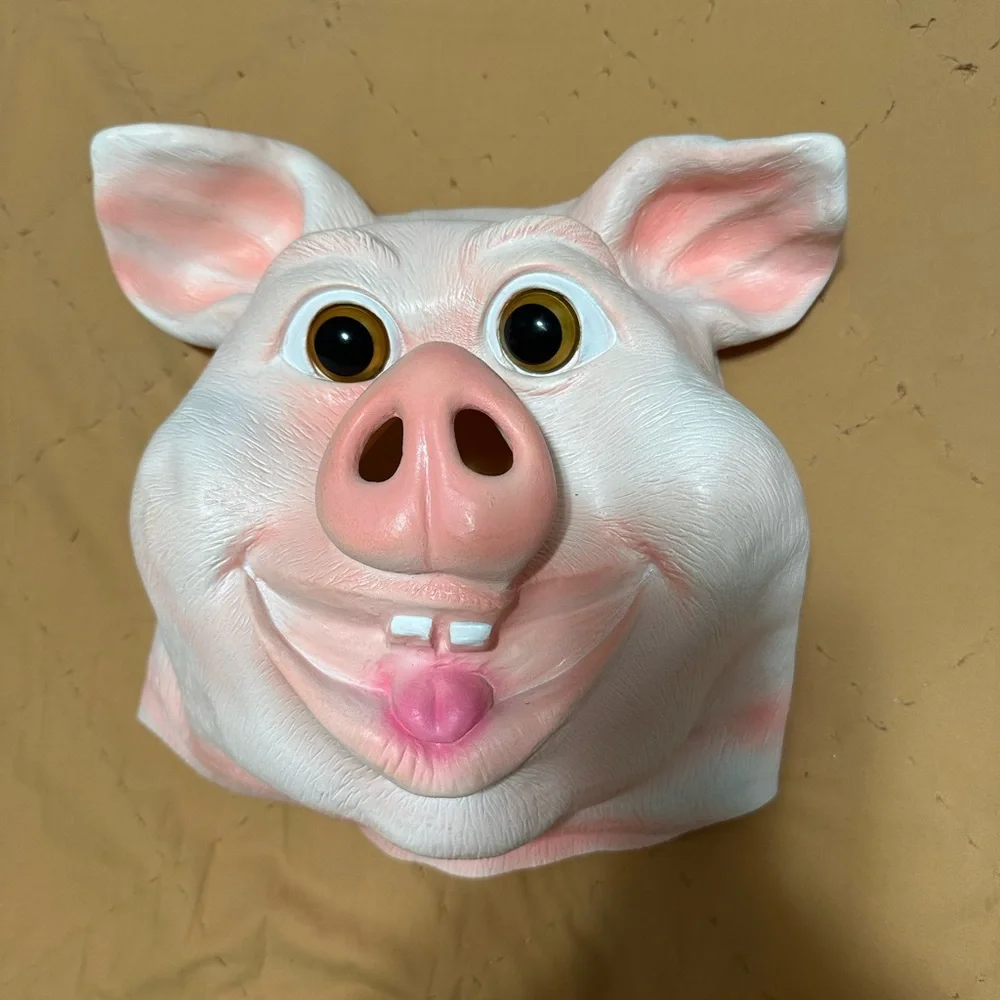 Pig Mask Costume Accessory